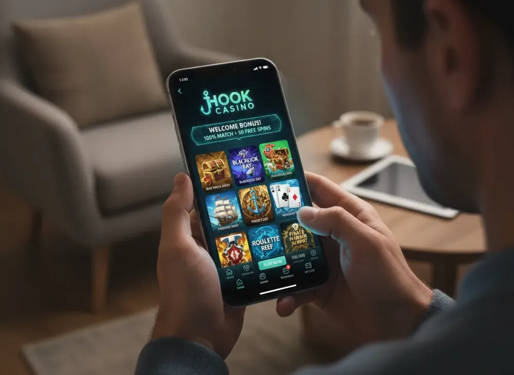Hook casino app Review and Mobile Gaming Features