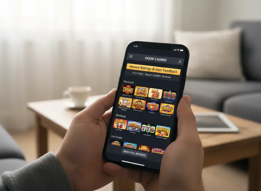 Hook casino reviews - honest ratings and user feedback